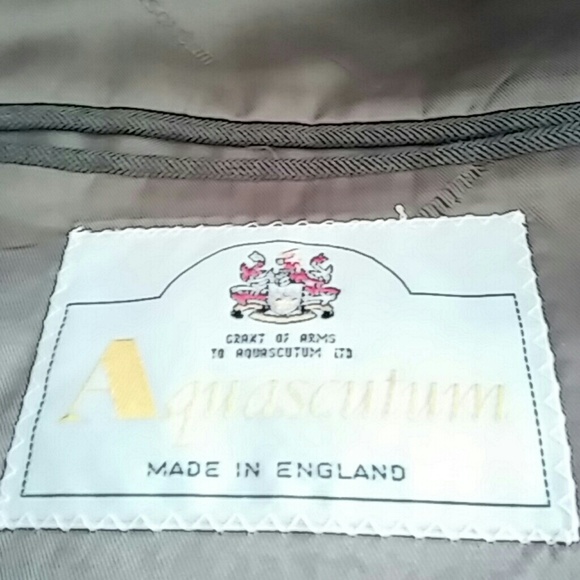 Aquascutum green blazer - Picture 4 of 4